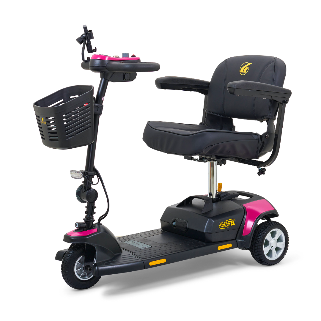 Golden Tech GB121 Buzzaround XL 3-Wheel Mobility Scooter - Senior.com Mobility Scooters